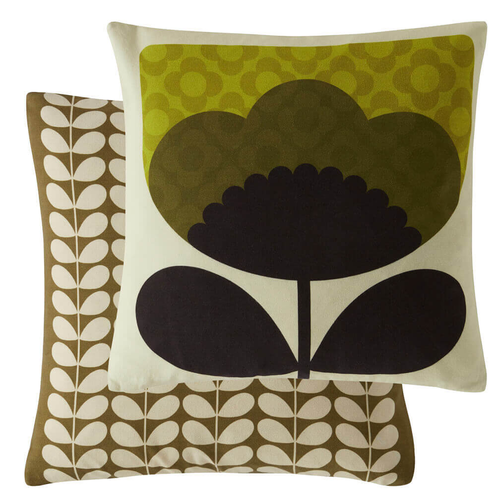 Orla Kiely Spring Bloom Seagrass Cushion